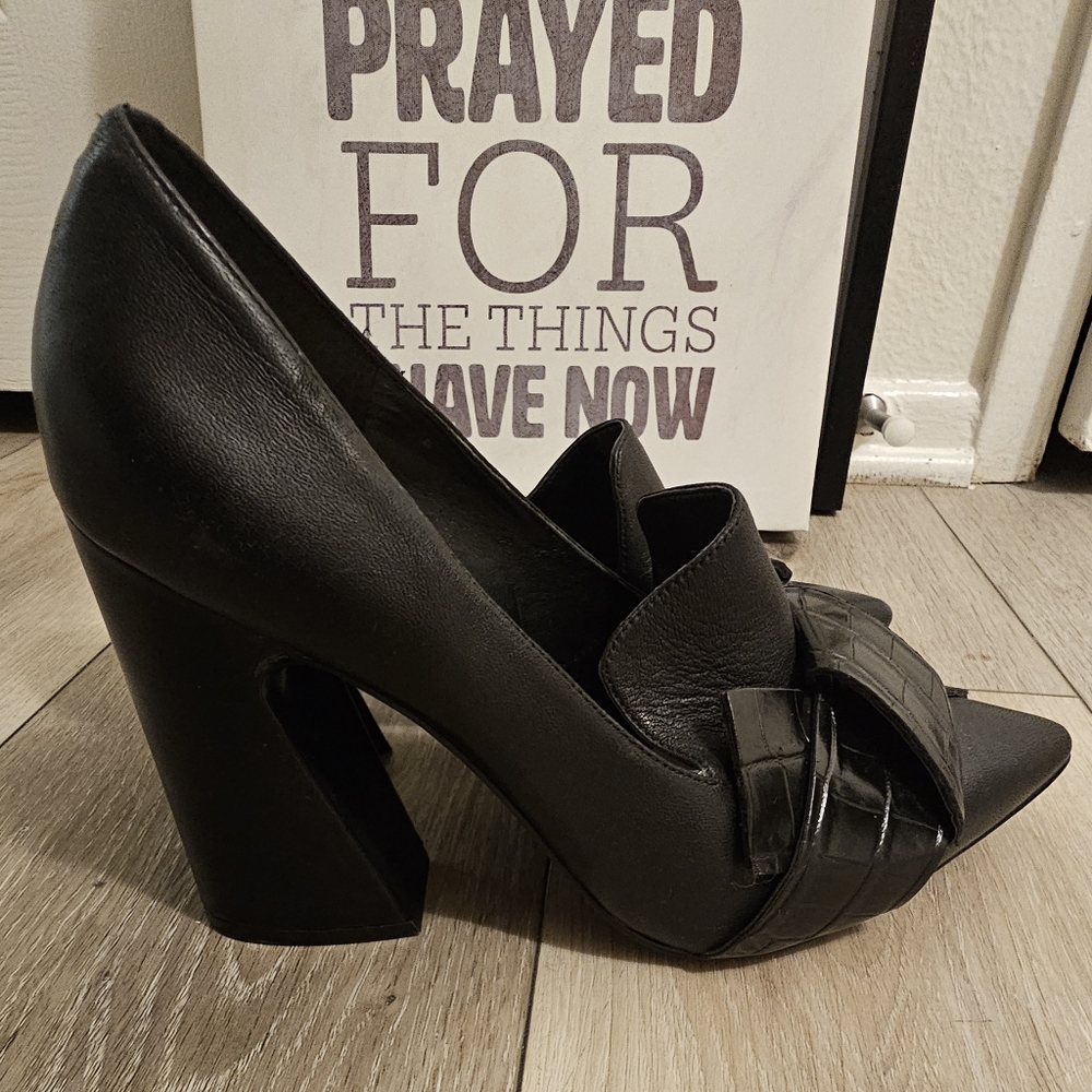Black Nine West Heels